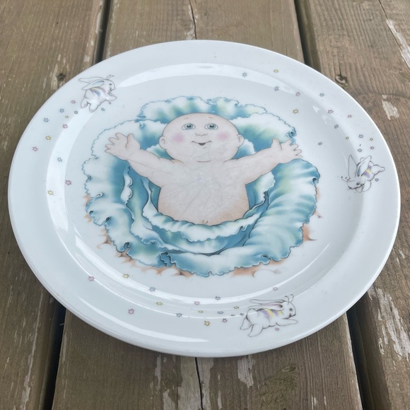 Royal Worcester Cabbage Patch Kids Fine Porcelain 8 Inch Plate Made in England - Picture 5 of 11